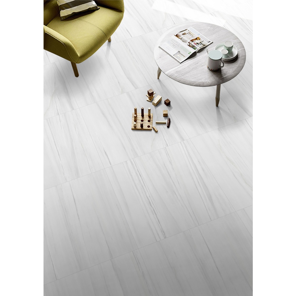 Marbella 60x60 กระเบื้องพอร์ซเลน รุ่น สโตน มาเบิ้ล Glazed Tile P6039 (4P) Random