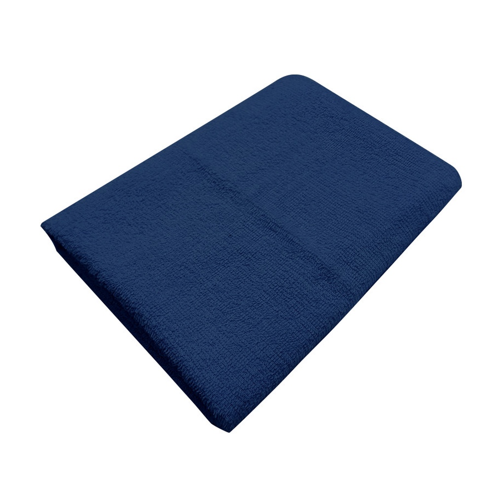 loomi ผ้าขนหนู 50x70 ซม. (19x27 นิ้ว)รุ่น TPYI-04 สีน้ำเงินเข้ม