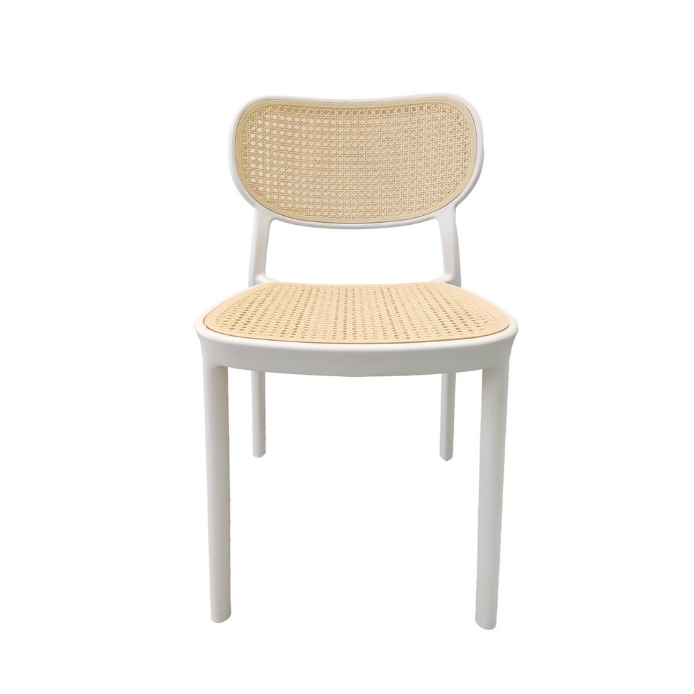 Pulito เก้าอี้พลาสติก รุ่น Gigi-01 ขนาด 53.8x47.5x78 ซม. สีขาว