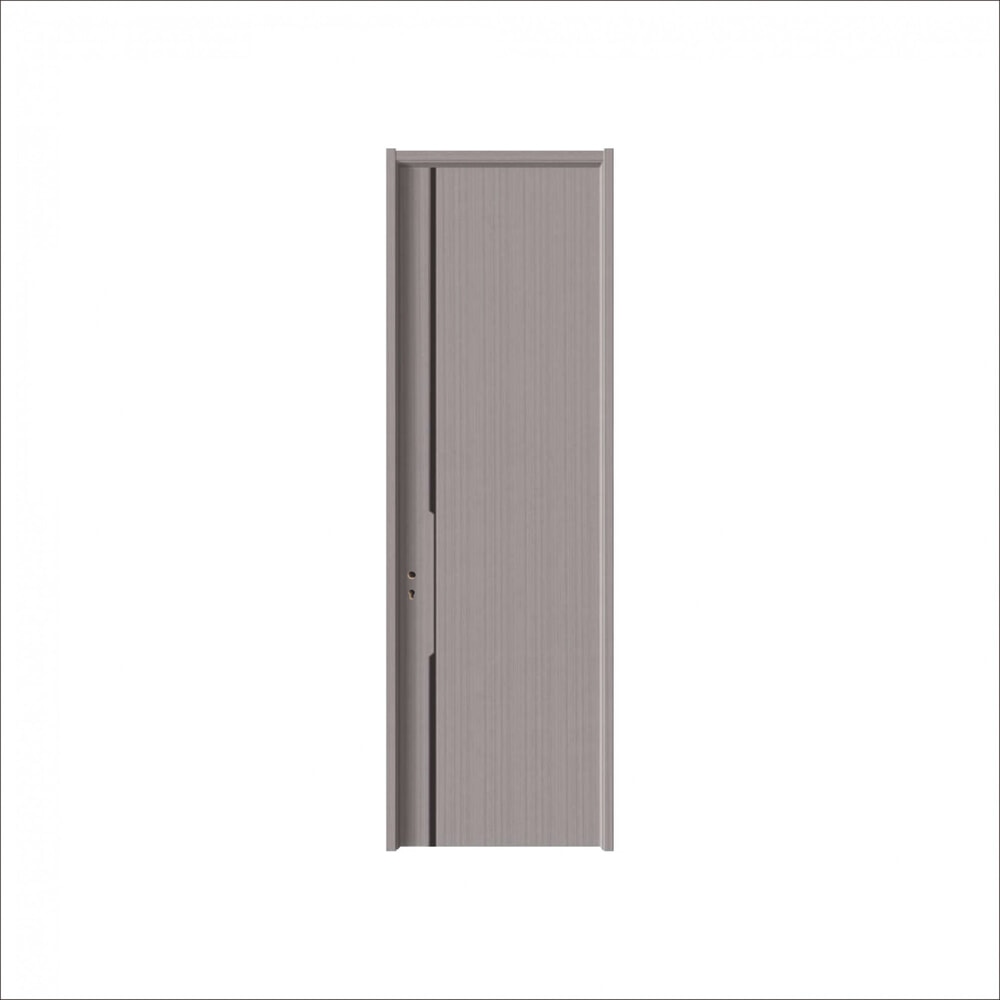 Holztur ชุดประตูปิดผิวเมลามีนพร้อมวงกบ รุ่น YF-Z24 ขนาด 88x216ซม.