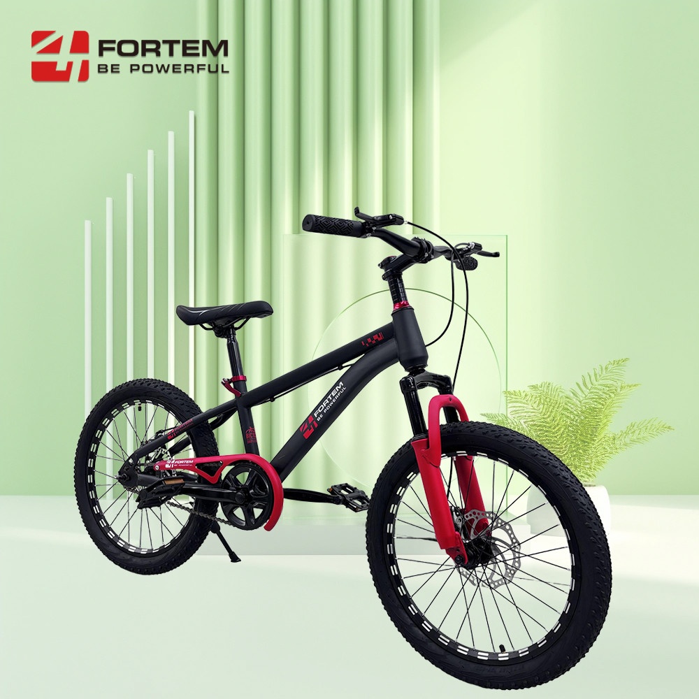 FORTEM จักรยานเด็กเสือภูเขา รุ่น Luna-03 ขนาด 20 นิ้ว สีดำ-แดง