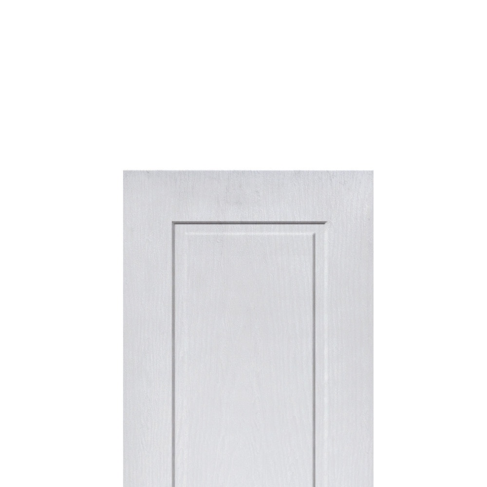 WELLINGTAN ประตู UPVC รุ่น WT007N (สำหรับใช้ภายนอก) ลูกฟัก ขนาด 80x200 ซม. สีขาว (เจาะลูกบิด)