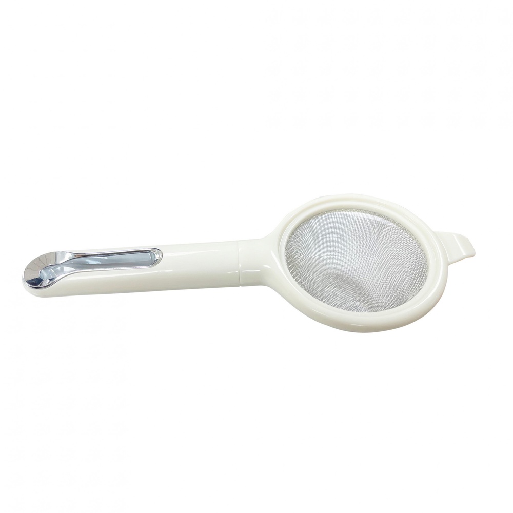 KOSCH กระชอนพร้อมด้ามจับ EASYCOOK สีขาว