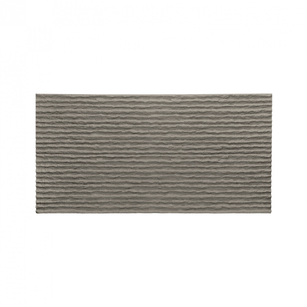 GREATWOOD บอร์ด PU หินเทียมลาย Orographic Stone ขนาด 60x120CM สี White Grey