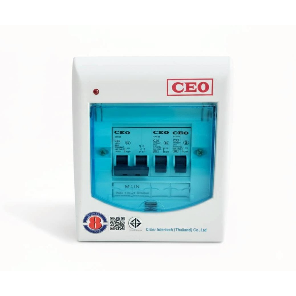 CEO ตู้คอนซูเมอร์ยูนิตสำเร็จรูป (SOFT) 2 ช่อง 63A