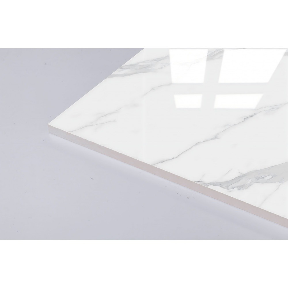 Marbella กระเบื้องพอร์ซเลน 60x60 ซม. รุ่น สโนวี T63836W4 Glossy (4P) Random