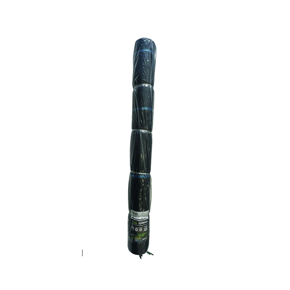 POLLO สแลน HDPE 80% รุ่นSH1101-65 ขนาด2X100M 80%(หนึ่งเข็ม) สีดำ