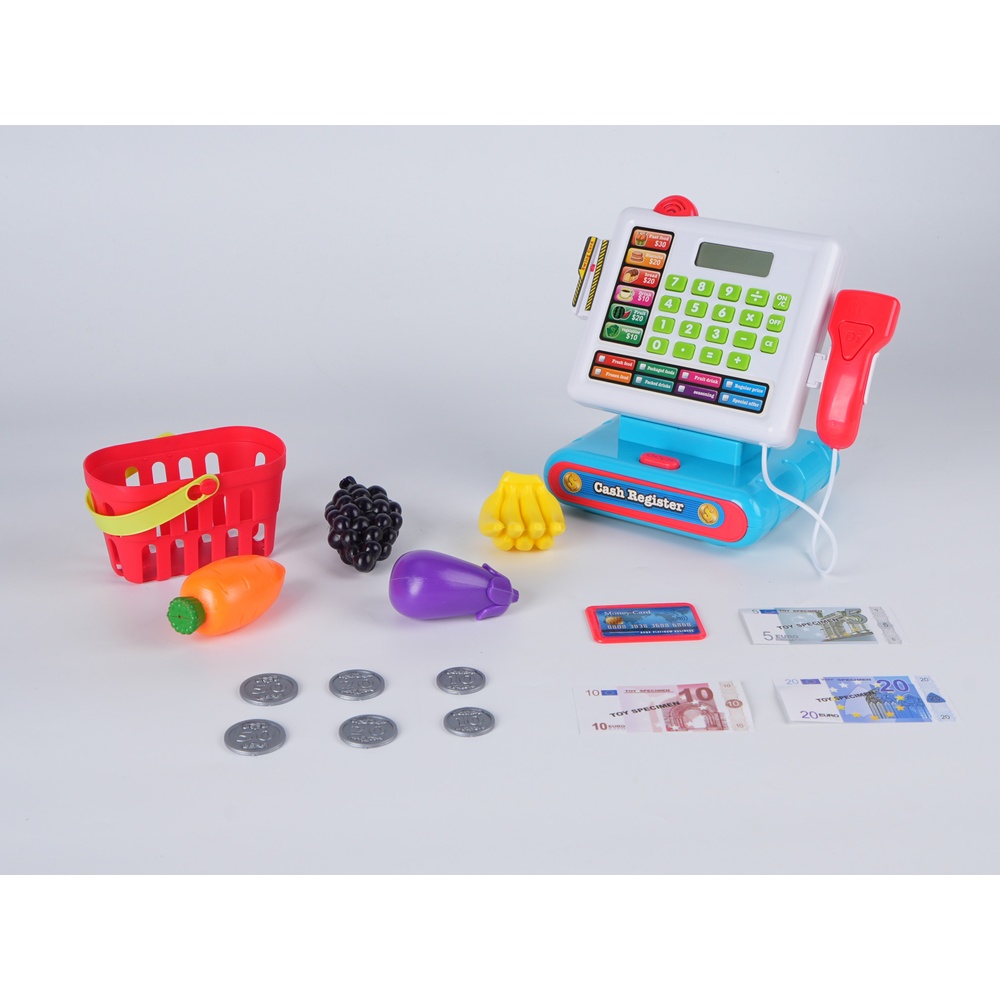 TOYS ของเล่นแคชเชียร์คิดเงิน รุ่น 16853 ขนาด 31.5x15x24.5 ซม. คละสี