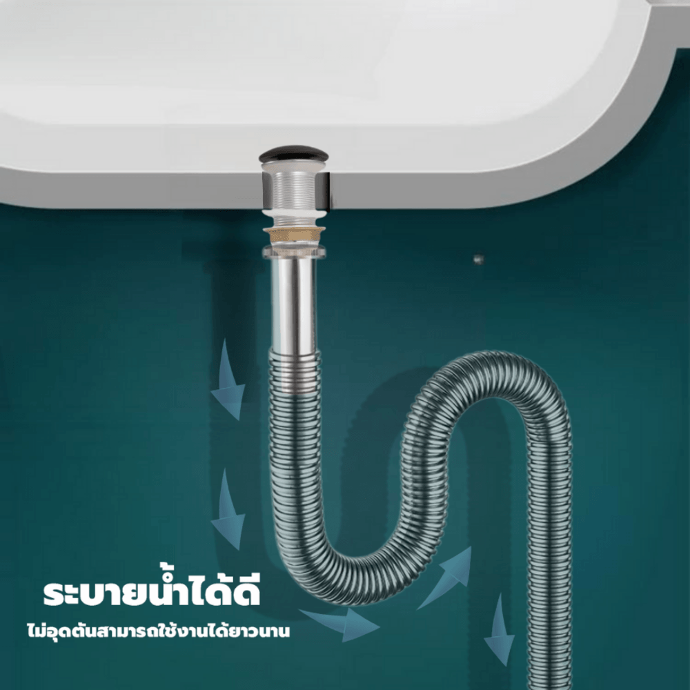 Verno สะดืออ่างล้างหน้าทองเหลืองหัวเซรามิกแบบกด Pop-UP รุ่น A7 สีดำแมท
