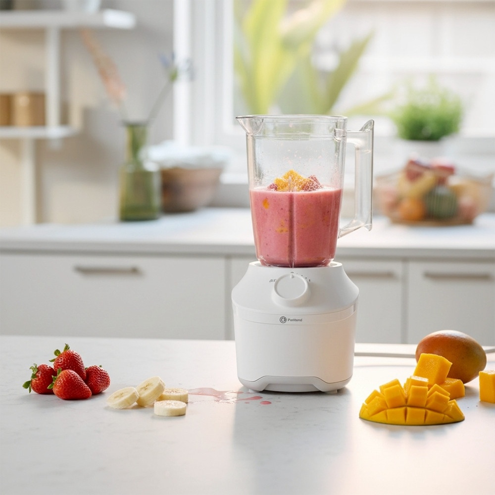 PHILIPS เครื่องปั่นน้ำผลไม้ 450 วัตต์ ขนาด 1.9 ลิตร รุ่น HR2041/10 สีขาว