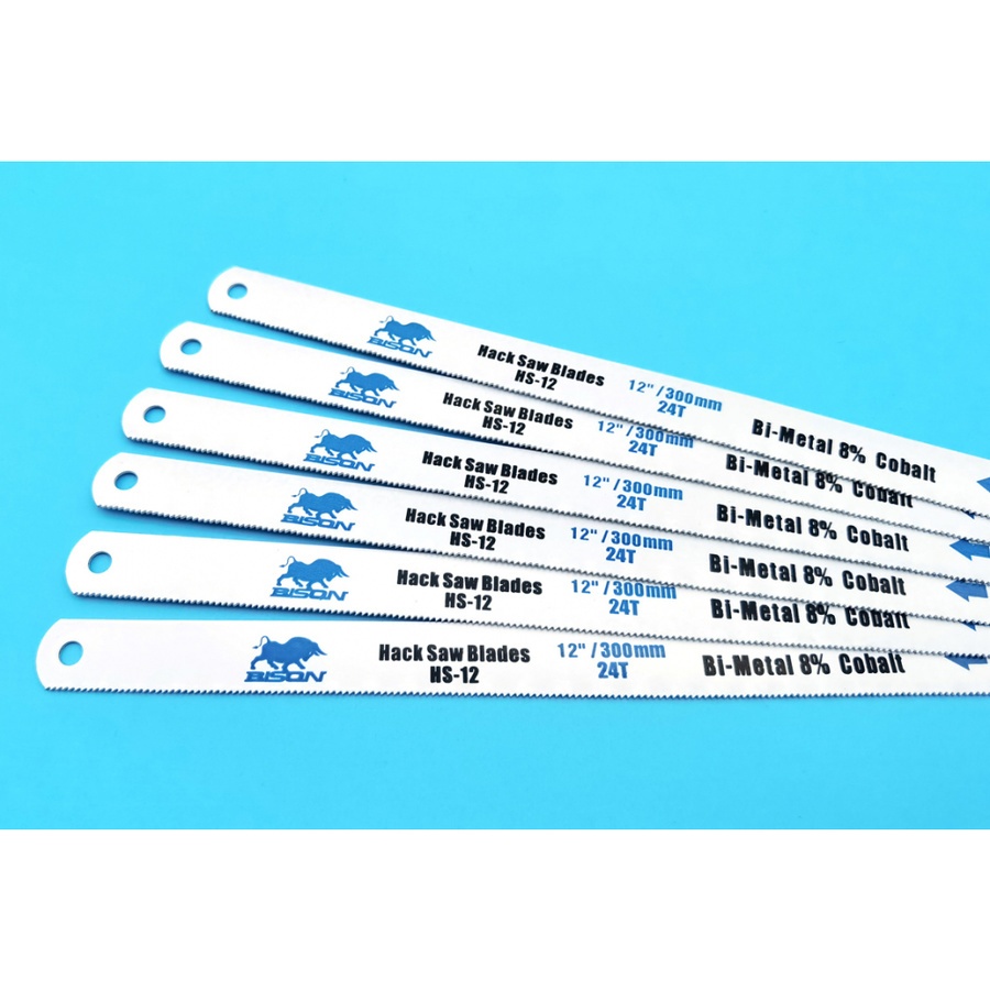 BISON ใบเลื่อยตัดเหล็ก 24T(30cm) B-metal(M42) รุ่น T300-0124BI