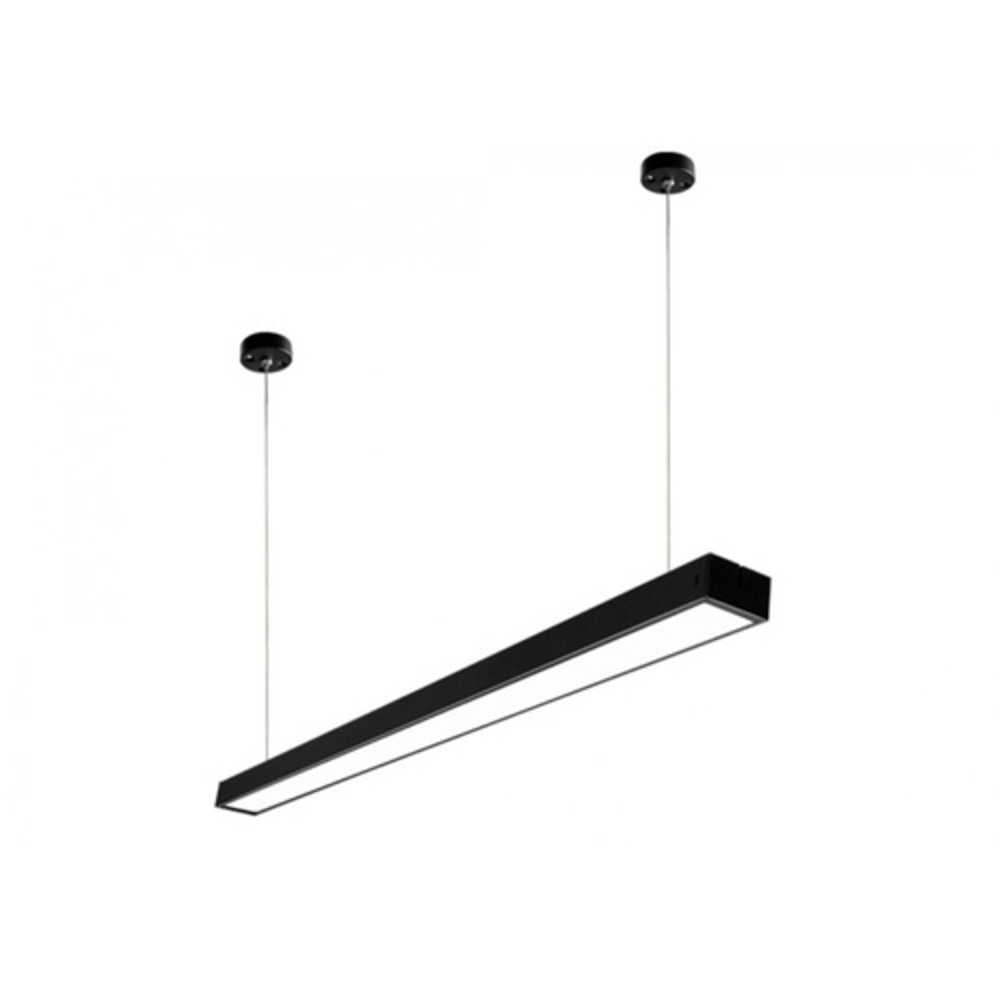 EILON โคมไฟ T8 รางเดี่ยวแขวนเพดาน ขั้วG13 รุ่น EBGD-DGT8-S120 สีดำ