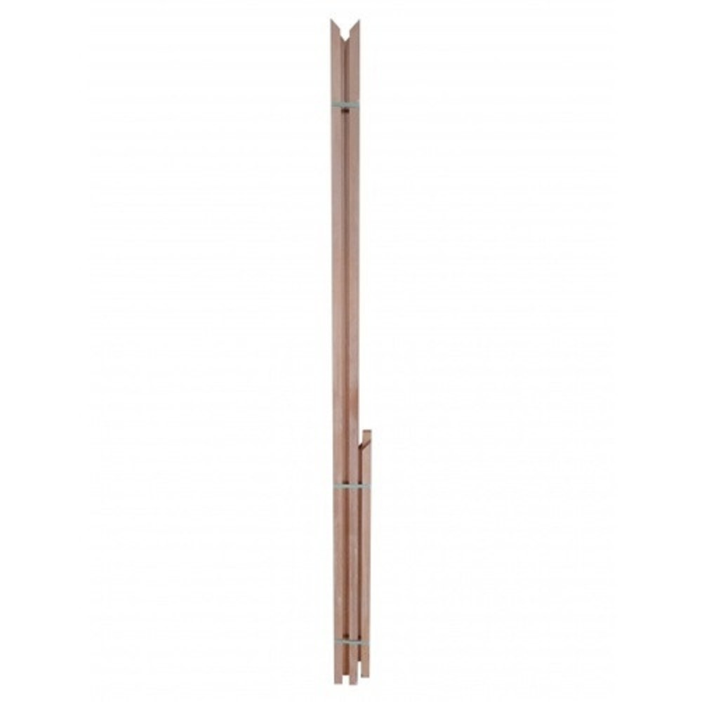 GREATWOOD วงกบประตูไม้จริง FJ 80x180ซม. ทำสี