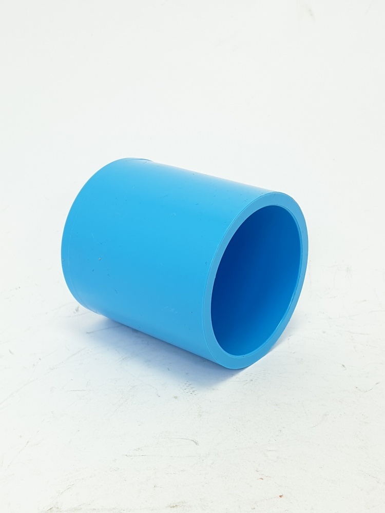 SCG ฝาครอบพีวีซี หนา 1 1/2"(40) ชั้น 13.5 สีฟ้า