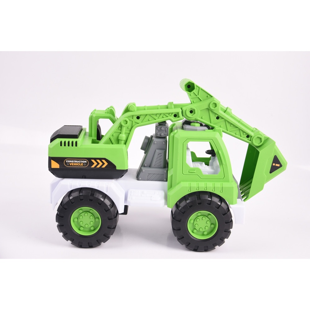 TOYS ของเล่นรถตัก สีเขียว#6003(37.5x17.5x25ซม.)