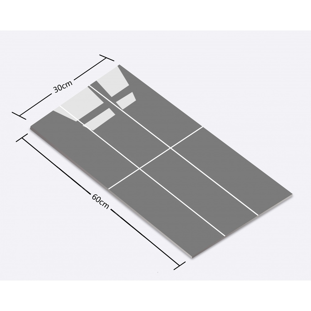 Marbella 30x60 กระเบื้องเซรามิกบุผนัง รุ่น Subway เทา SXG068 (8P) Gloss