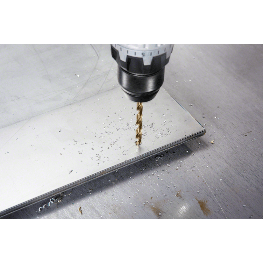 BOSCH ดอกเจาะสแตนเลส HSS-CO 1/4" x 70/102 มม.