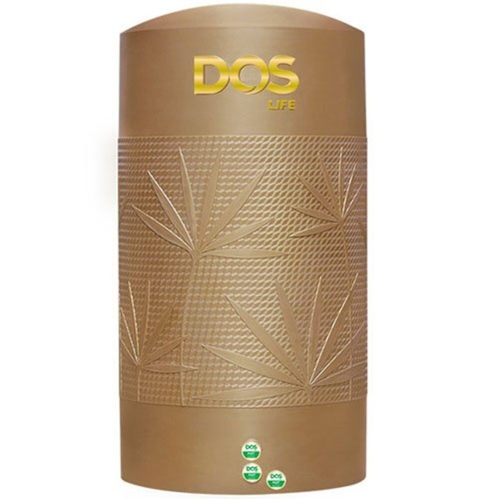 DOS ถังเก็บน้ำบนดินพิมพ์ลาย ขนาด 1000L รุ่น Metallic สี Bronze
