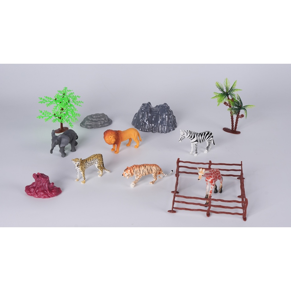 TOYS ชุดไข่สัตว์ป่า 12 ชิ้น