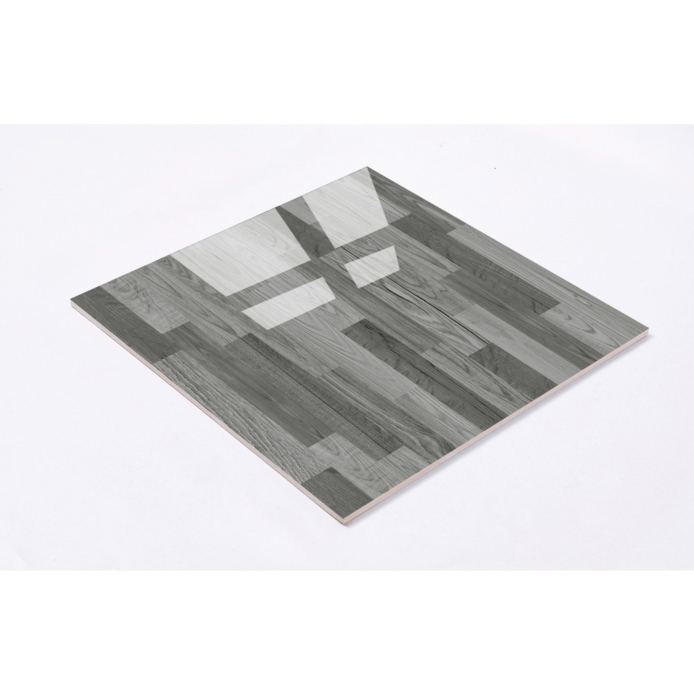 MARBELLA 60x60 กระเบื้องปูพื้นลายไม้ รุ่น สกายไลน์ - เกรย์ T203066(4P) (Gloss)