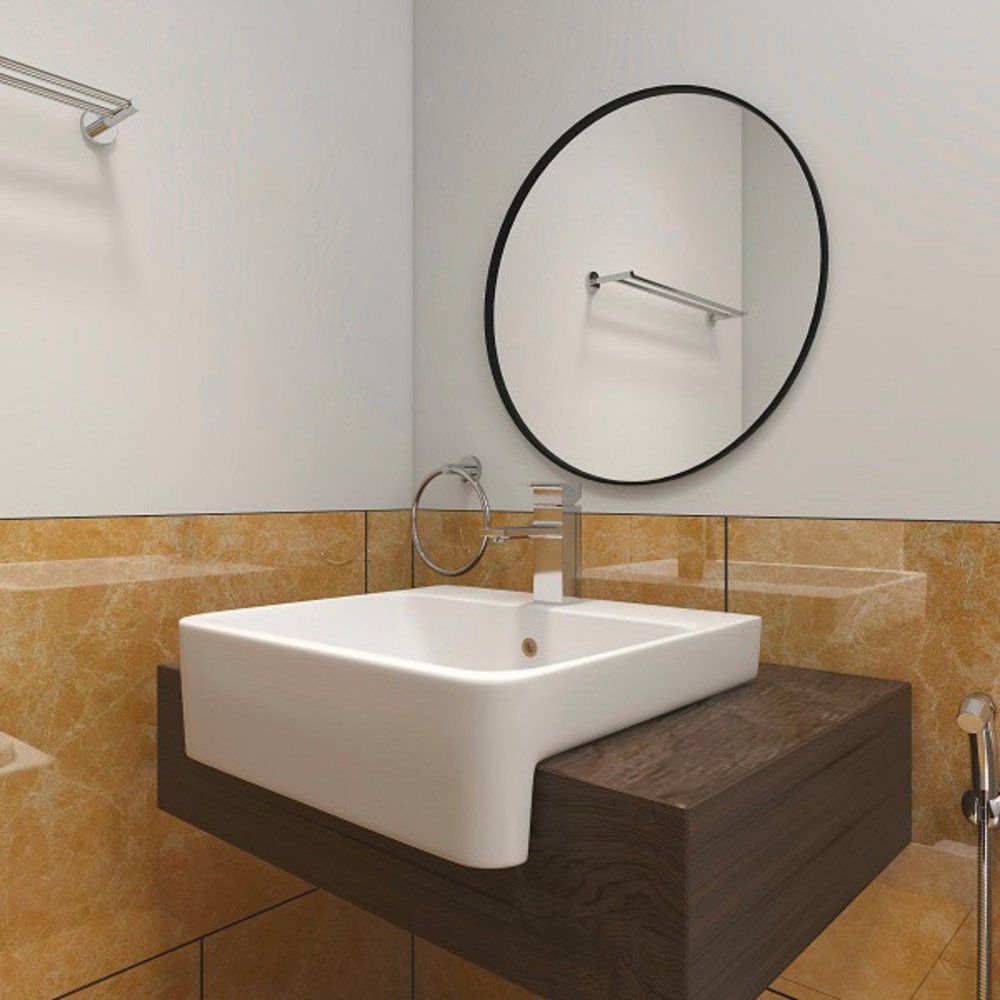 American Standard อ่างล้างหน้าฝังครึ่งเคาน์เตอร์ รุ่น อะคาเซีย อี 0519-WT