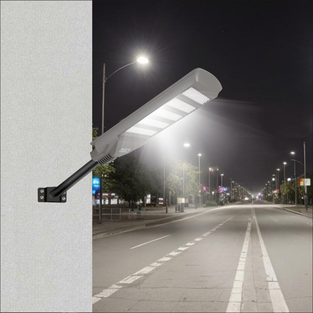EILON โคมไฟถนนโซล่าเซลล์ 300W รุ่น ETLD-LW5T-300DL แสงเดย์ไลท์ พร้อมรีโมทคอลโทรล