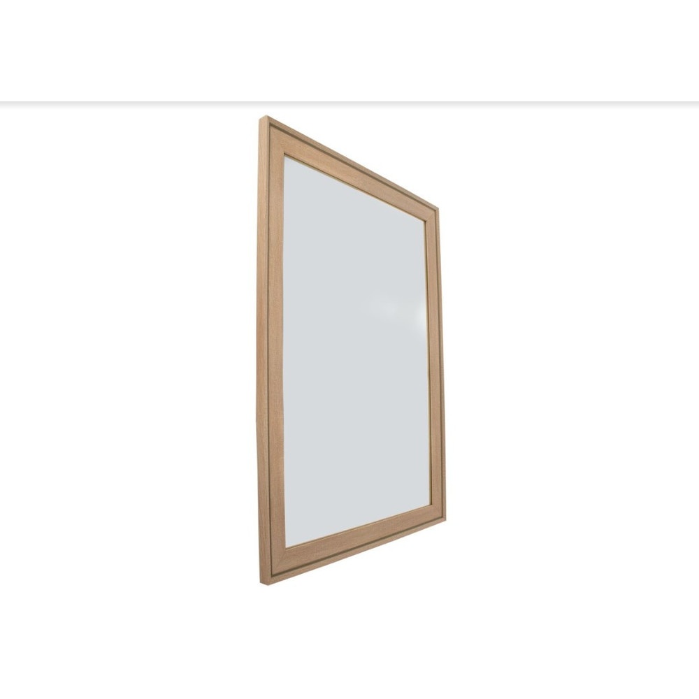 Nice กระจกมีกรอบ รุ่น 3807-A-W671 ขนาด 40X60 ซม. สีไม้
