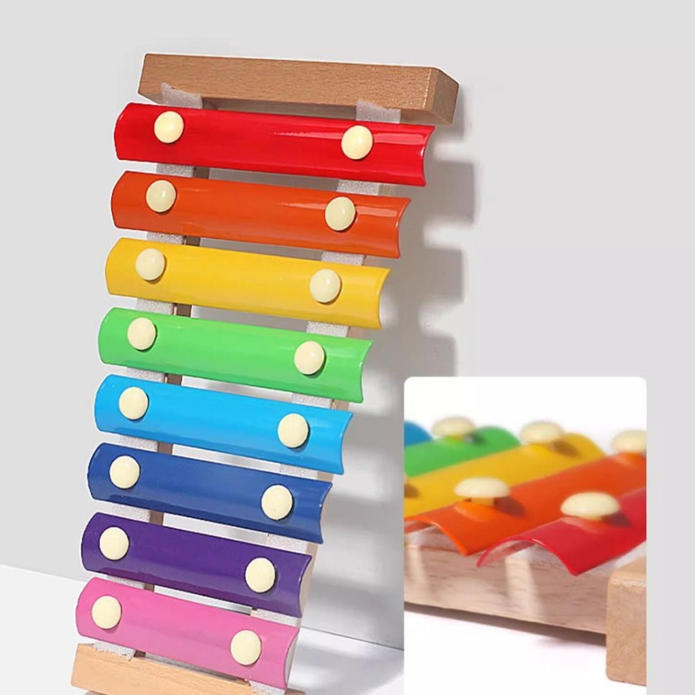 TOYS ของเล่นไซโลโฟน 8 คีย์ รุ่น 4146450 ขนาด 18.8x10.5x2.5 ซม. คละสี