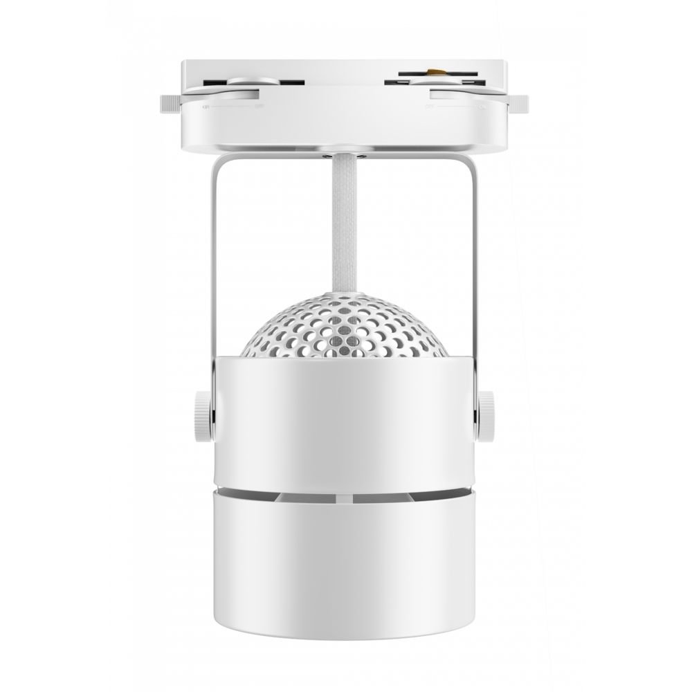 EILON แทร็กไลท์ LED หน้ากลม 6W รุ่นTP-RTL-W6WWแสงวอร์มไวท์ สีขาว