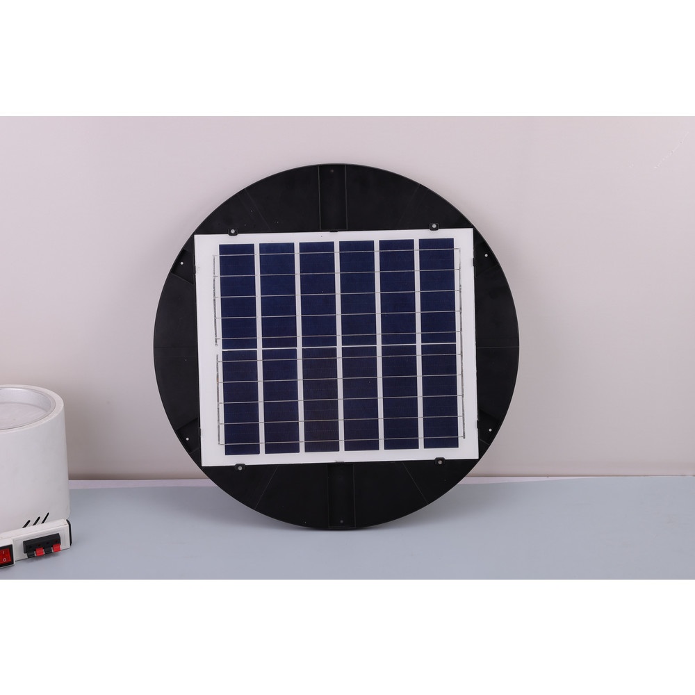EILON โคมไฟสนาม UFO โซลาร์เซลล์ 200W รุ่น ETYN-TYD-MT200W แสงเดย์ไลท์ สีดำ (เฉพาะตัวโคม)