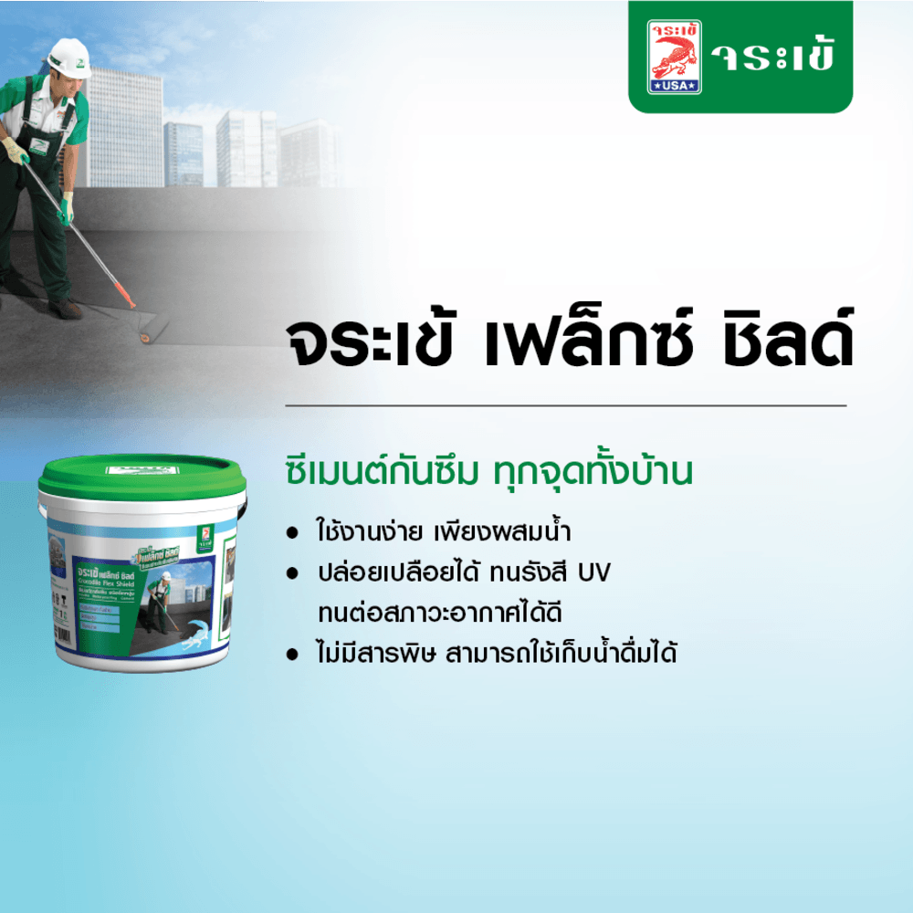 จระเข้ เฟล็กซ์ ชิลด์ 4 กก.