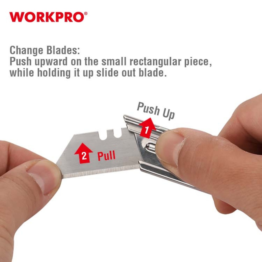 WORKPRO มีดกรีดพับได้ รุ่น W011020