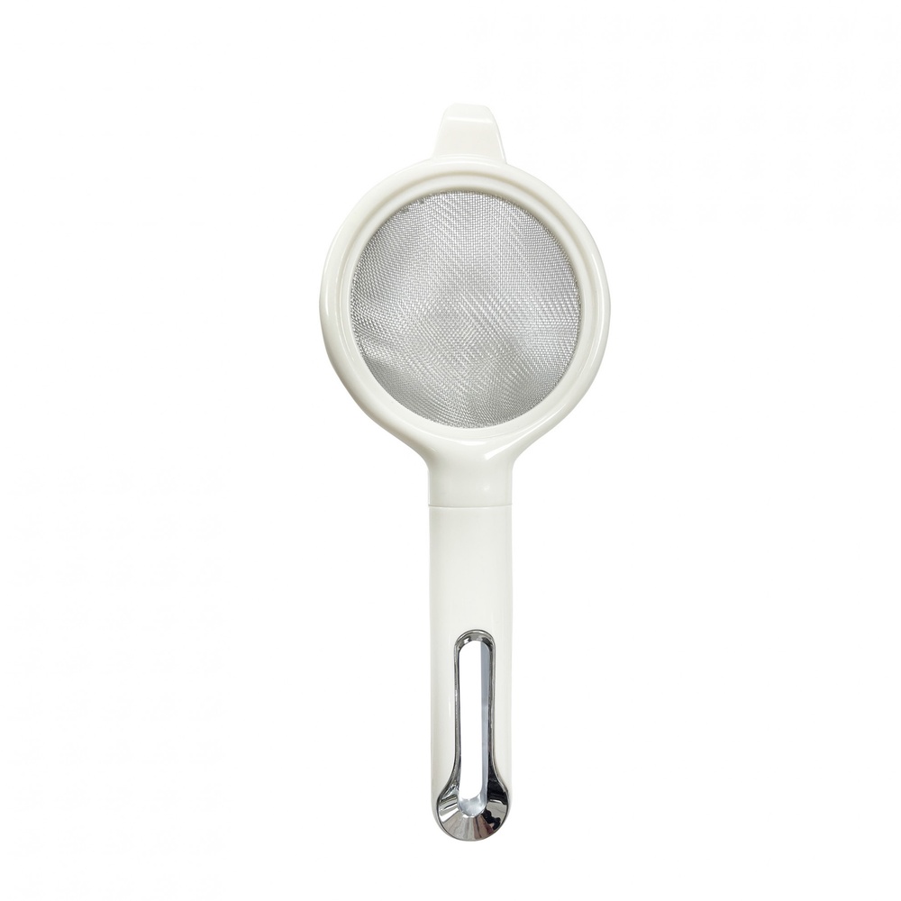 KOSCH กระชอนพร้อมด้ามจับ EASYCOOK สีขาว