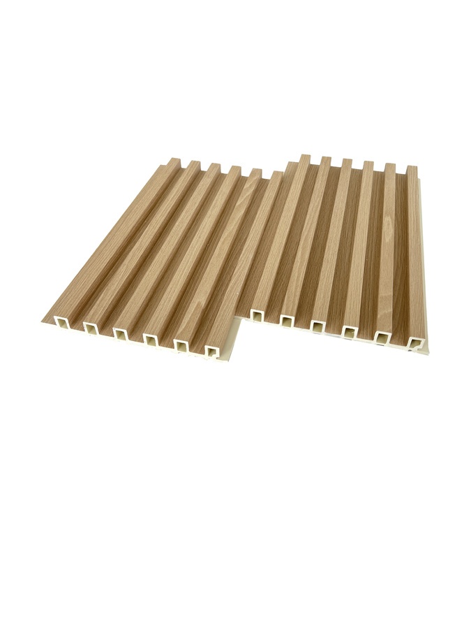 GREAT WOOD ไม้ฝ้าระแนง WPC P18-170 18x170x2900 มม. Light Walnut