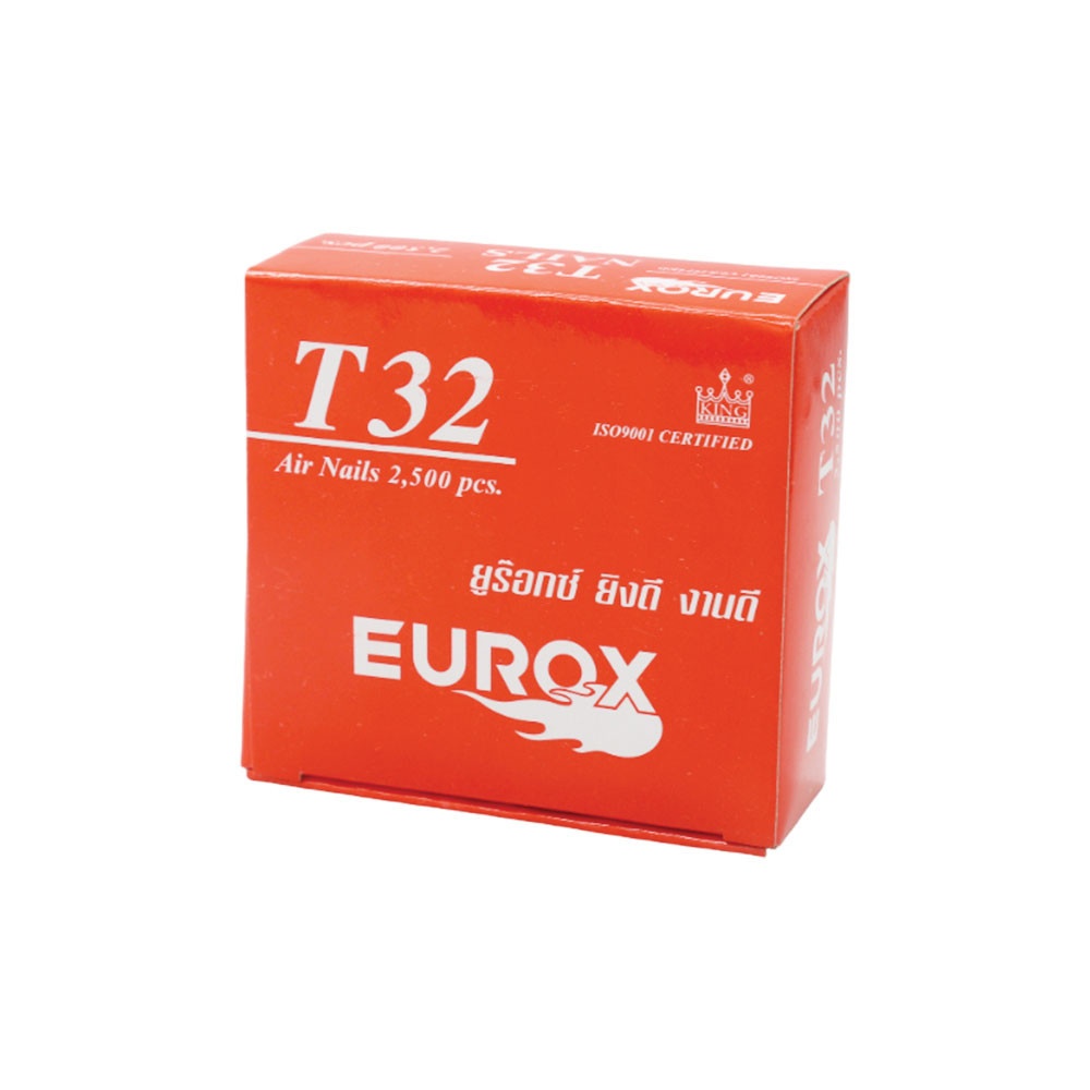 EUROX ตะปูปืนลมขาเดี่ยวยิงไม้เนื้อแข็ง 32 mm. รุ่น T-32