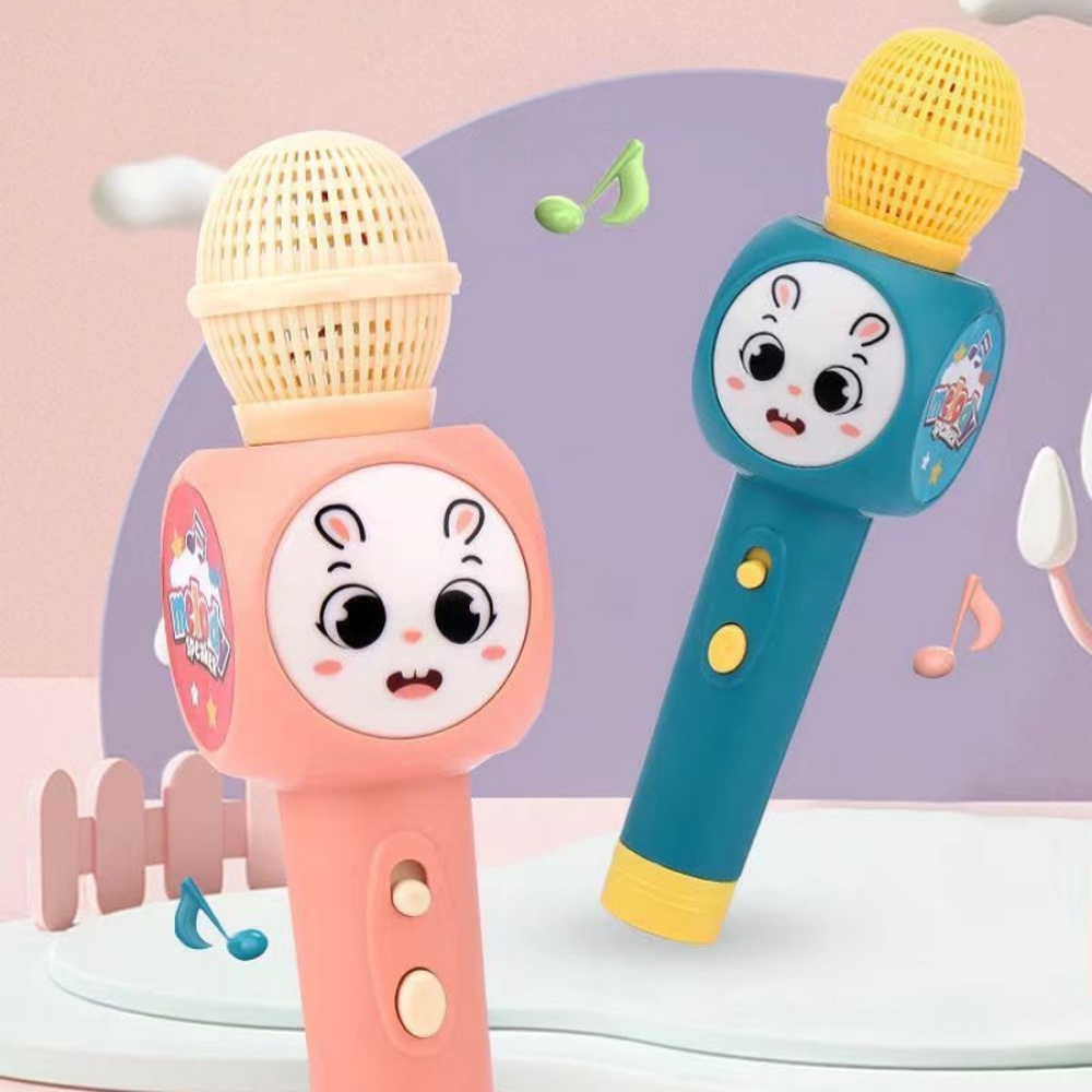 TOYS ของเล่นไมโครโฟนมีเสียง รุ่น 3767567 ขนาด 6x6x23 ซม.คละสี