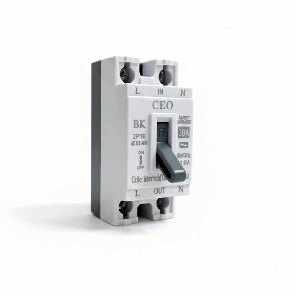CEO เบรคเกอร์ 2P 20A รุ่น BK-20A สีดำ