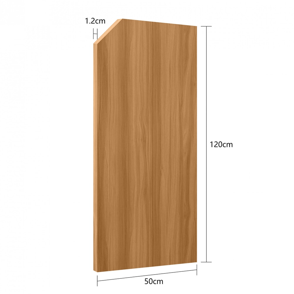 VERNO แผงกั้นโถปัสสาวะ PVC ขนาด 120x55x1.2ซม. รุ่น BP-01 สีน้ำตาล (½)
