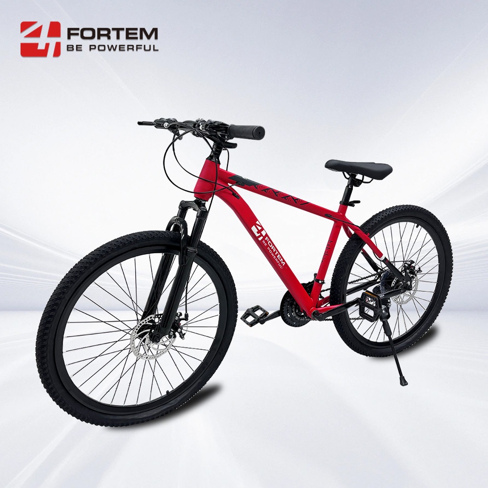 FORTEM จักรยานเสือภูเขา 21สปีด รุ่น Galaxy-02 ขนาด 26นิ้ว สีแดง