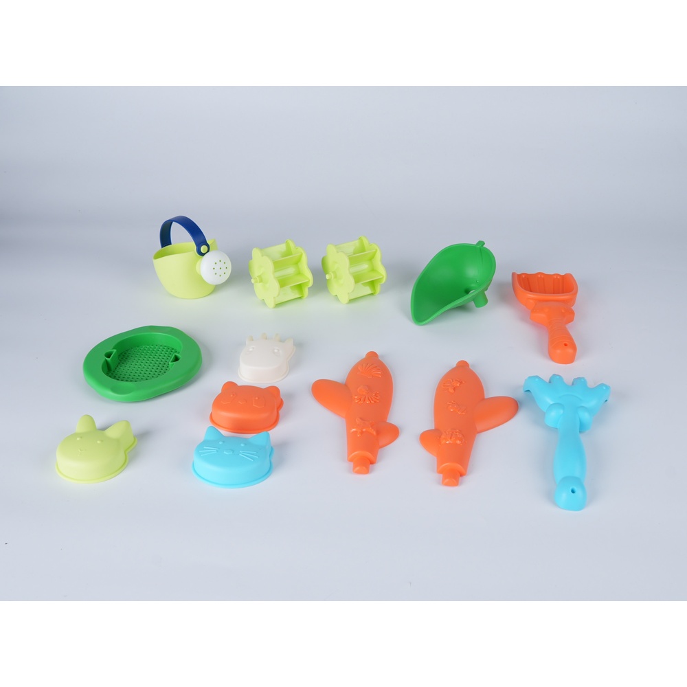 TOYS ของเล่นชุดถังกังหันชายหาดและอุปกรณ์ 8 ชิ้น รุ่น HG-1218 ขนาด 22x17x15 ซม. คละสี