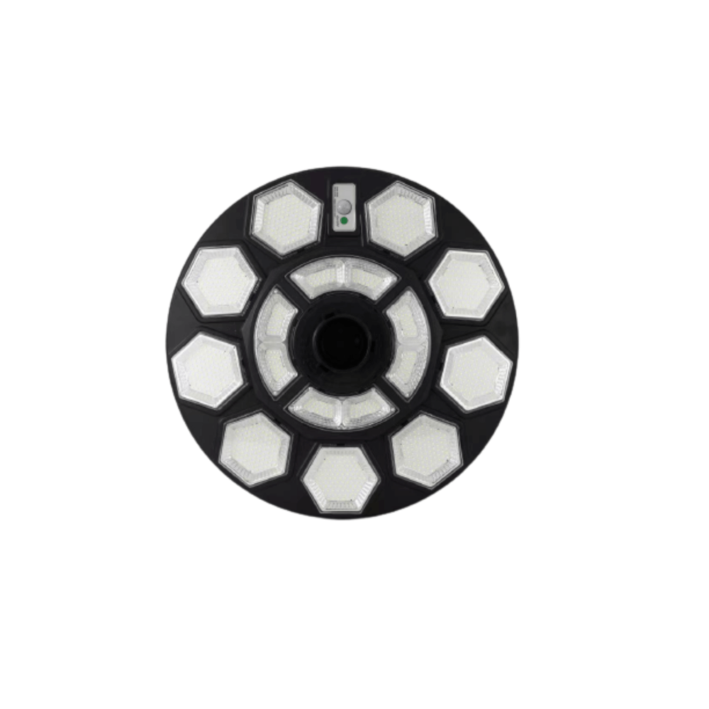 EILON โคมไฟสนาม UFO โซลาร์เซลล์ 200W รุ่น ETYN-TYD-SJ200W แสงเดย์ไลท์ สีดำ (เฉพาะตัวโคม)