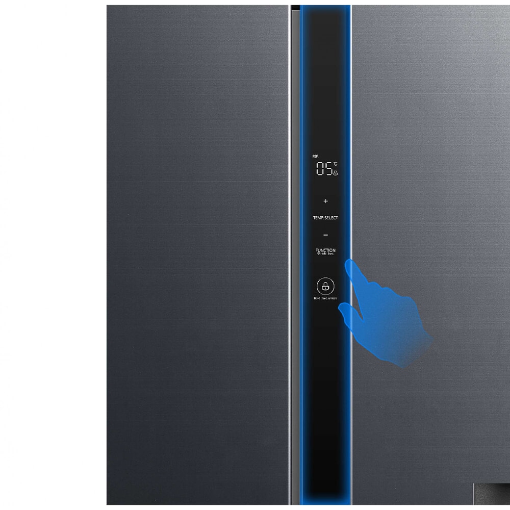 TOSHIBA ตู้เย็นSBS 20.6 คิว รุ่น GR-RS780WI-PMT(06) สีเทา