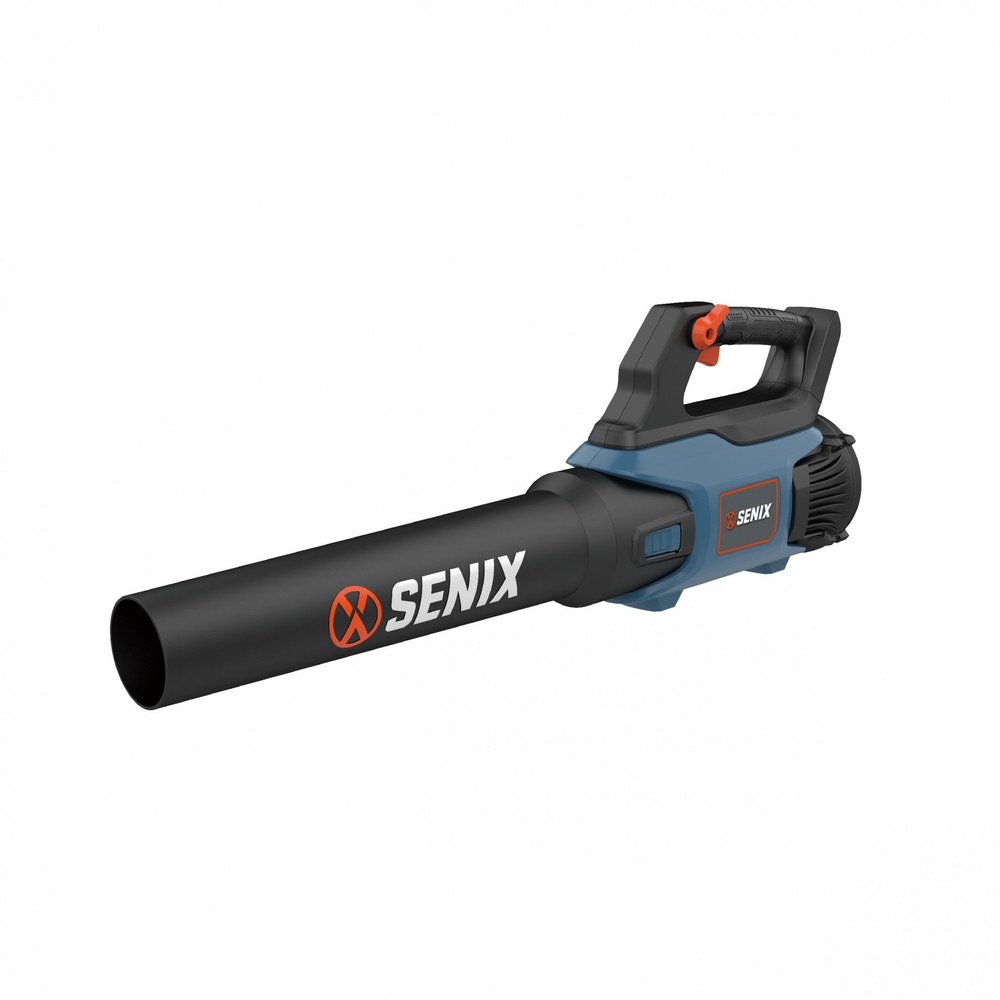 SENIX เครื่องเป่าใบไม้ไร้สาย 20V(Max) (พร้อมแบตเตอรี่ 4.0Ah 1 ก้อน) รุ่น BLAX2-M-EU สีน้ำเงิน - ดำ