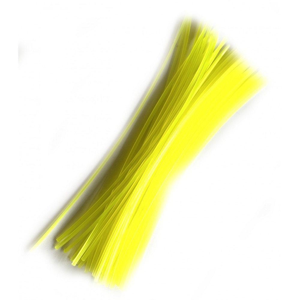 TUF เอ็นตัดหญ้าเส้นสั้น รุ่น KTH-05ST ขนาดหนา2.4มม x 24ซม สีเหลือง (50เส้น)