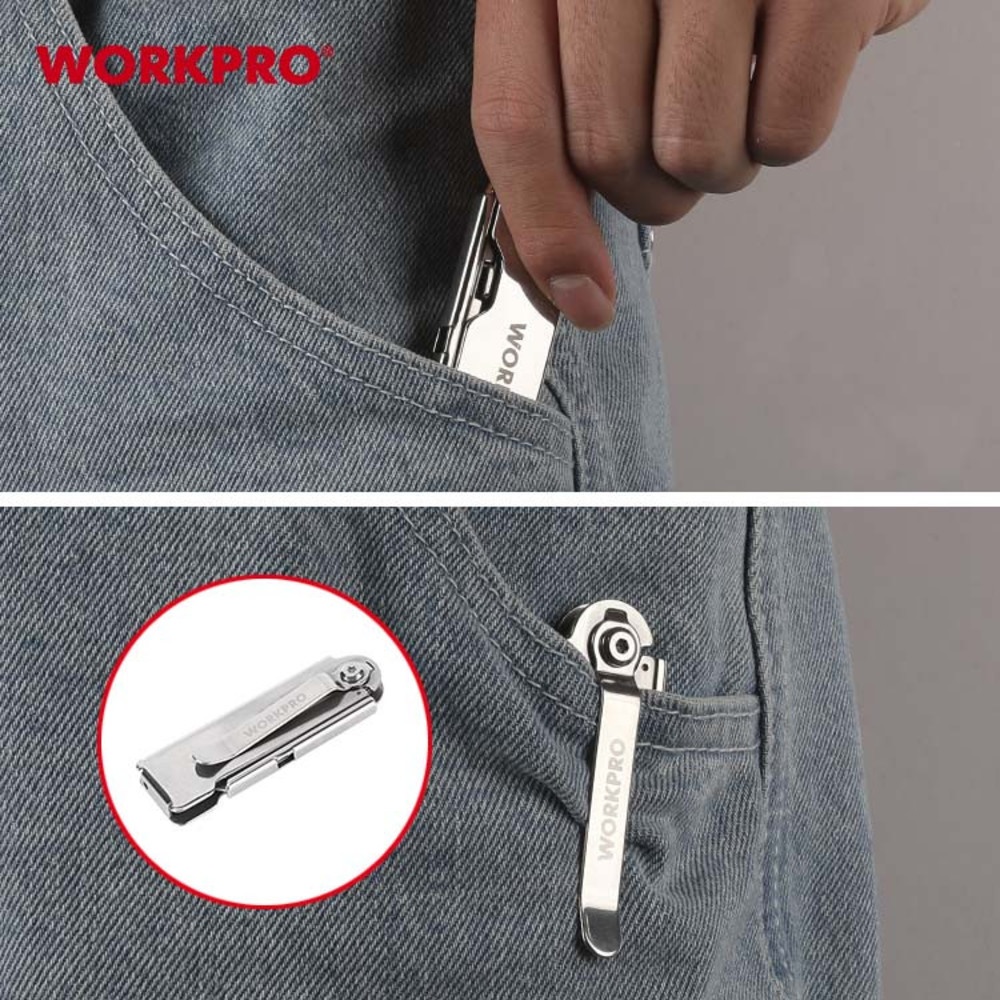 WORKPRO มีดกรีดพับได้ รุ่น W011020