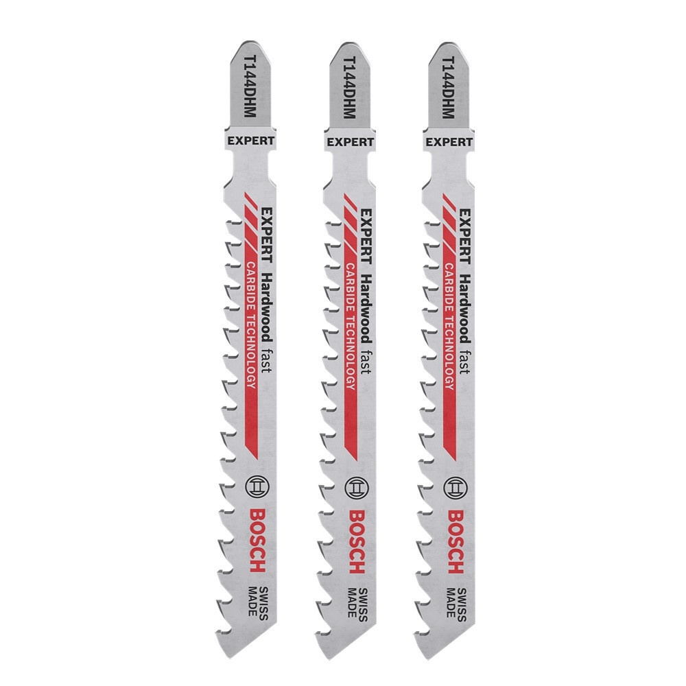 BOSCH ชุดใบเลื่อยฉลุ ไม้ T144DHM for Wood 3pcs Expert