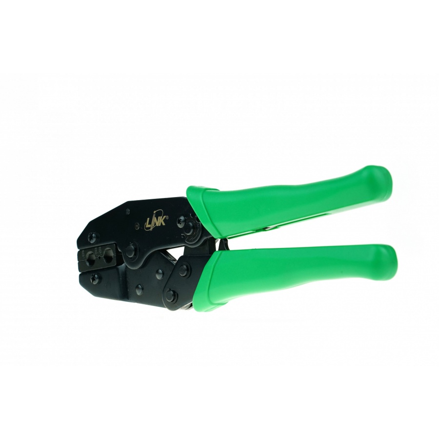 LINK คีมบีบเข้าหัว BNC, RG6 รุ่น UC-8116 สีเขียว