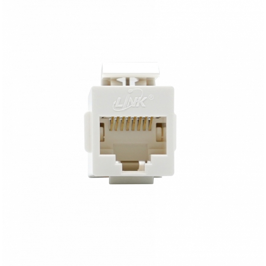 LINK ตัวต่อสาย CAT 5E รุ่น US-4005IL สีขาว