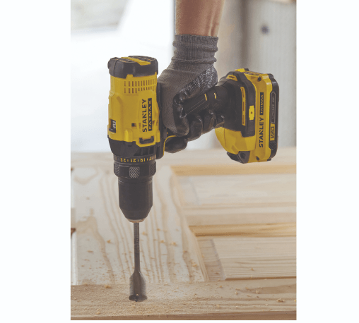 STANLEY สว่านไขควงไร้สาย 13มม. 20V รุ่น SCD700D2K-B1 พร้อมแบตเตอรี่ 2.0Ah 2 ก้อน