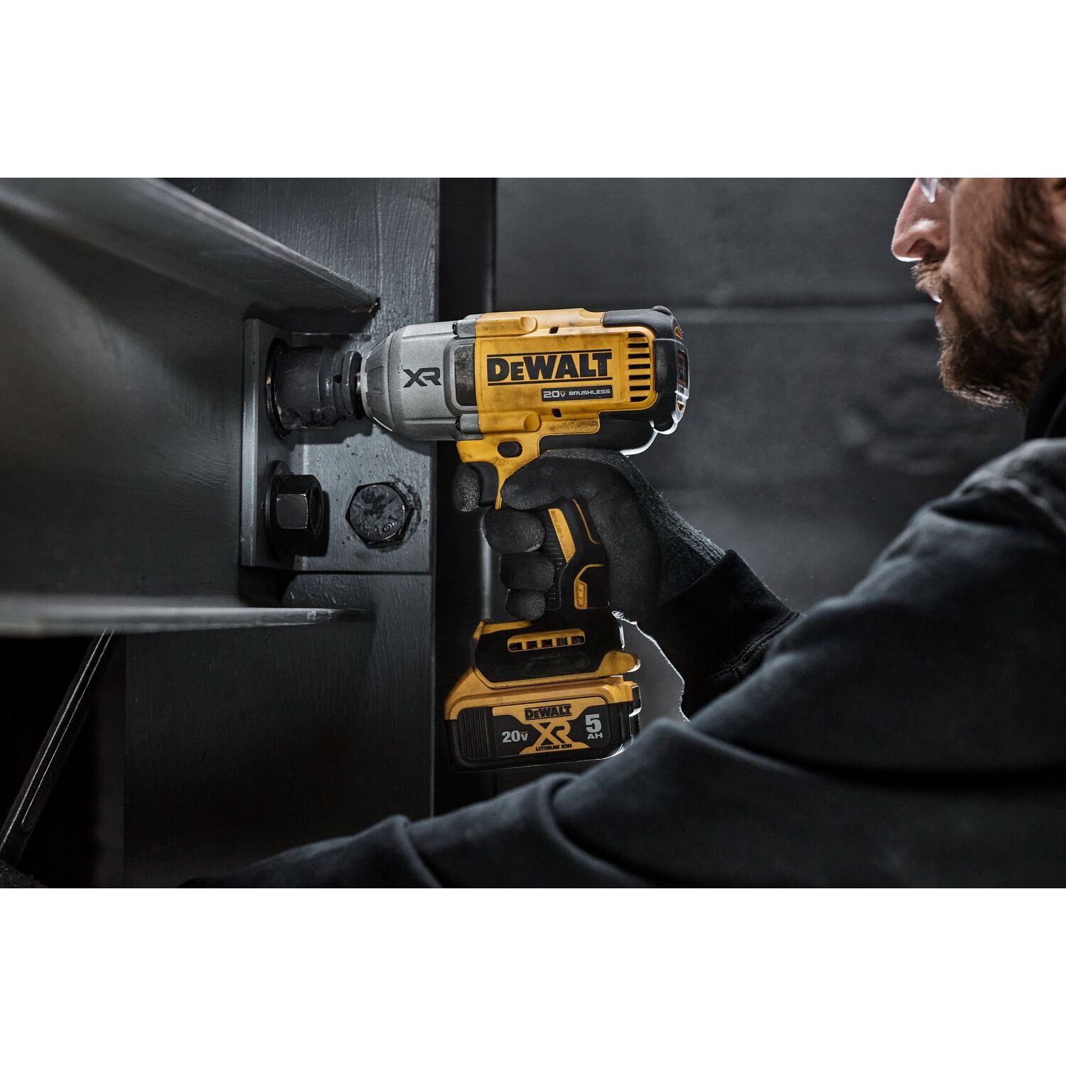 DEWALTบล็อกกระแทกไร้สายไร้แปรงถ่าน 20V Max DCF900N-B1 (เฉพาะตัวเครื่อง)